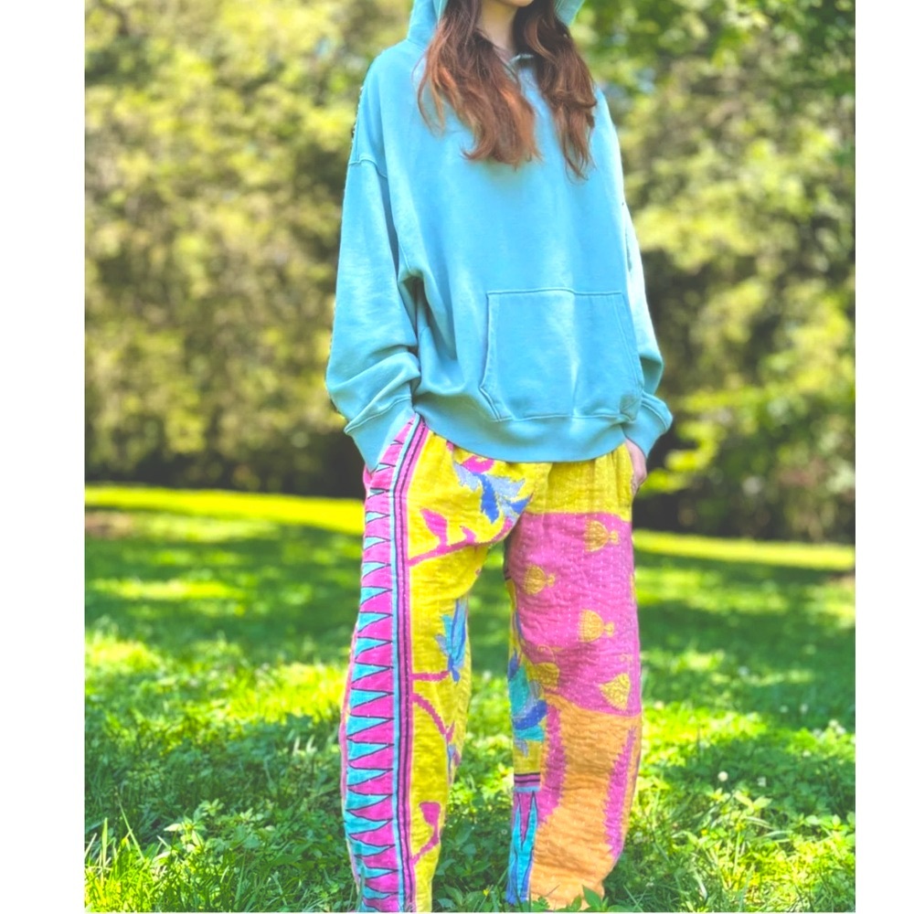 OOAK Kantha Pants Sz Medium